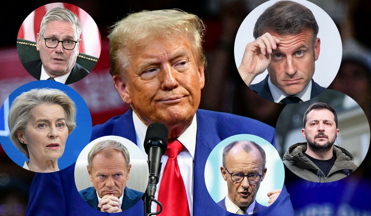 Trump narzeka na europejskie sankcje na Rosję i obiecuje, że dowali swoje, ale dopiero po nas