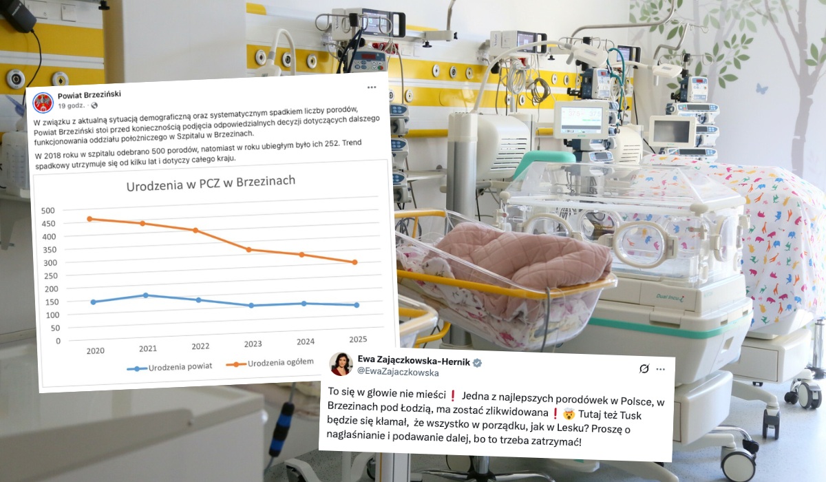 Wielokrotnie nagradzana porodówka w Brzezinach pod Łodzią ma zostać zlikwidowana
