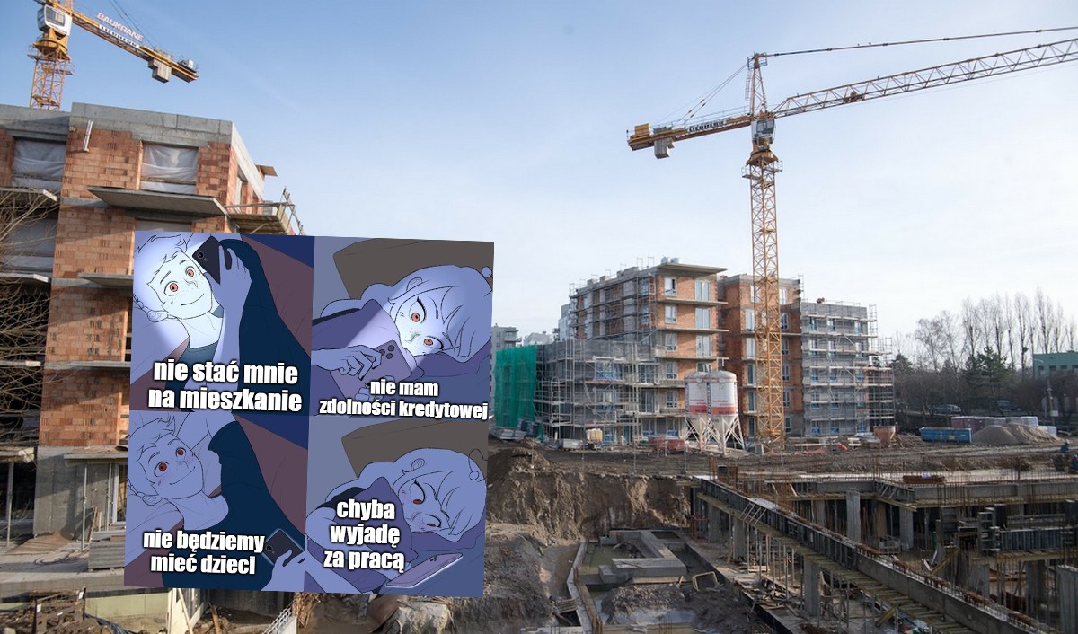 Raport: wśród kupujących mieszkania młodzi są rzadkością