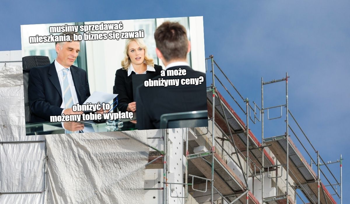 Raport: deweloperzy dławią się niesprzedanymi mieszkaniami, grozi im utrata płynności