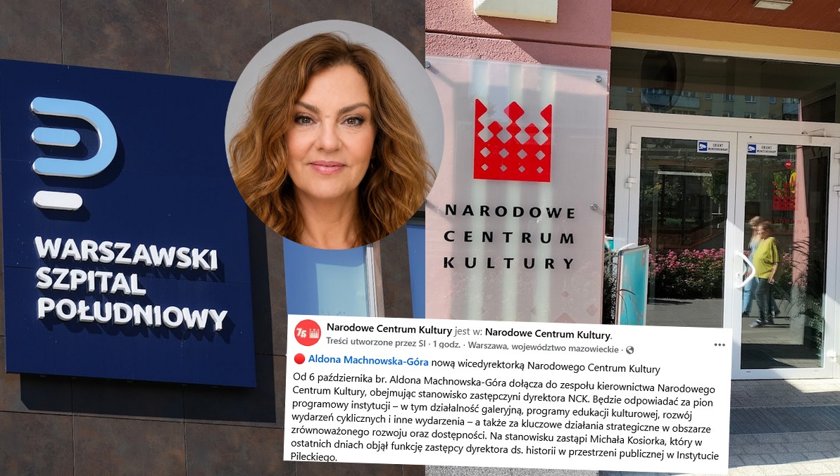 Urzędniczka, która odeszła przez aferę w Szpitalu Południowym, dostała fuchę w Narodowym Centrum Kultury