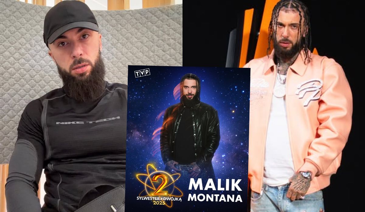 Malik Montana został ogłoszony gwiazdą Sylwestra z Dwójką