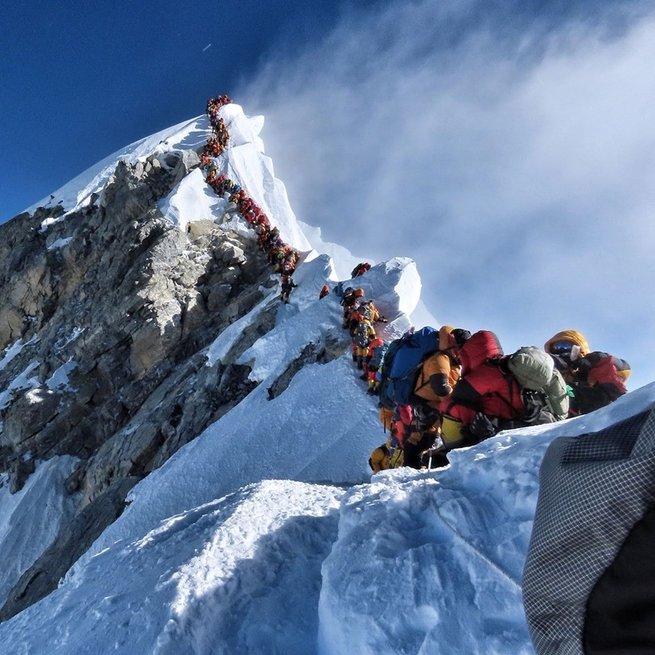 Koleje 4 ofiary kolejki na Mount Everest