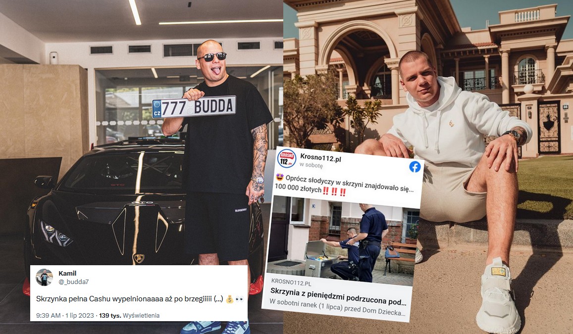 Za tajemniczą skrzynią z gotówką dla Domu Dziecka stoi prawdopodobnie youtuber Budda