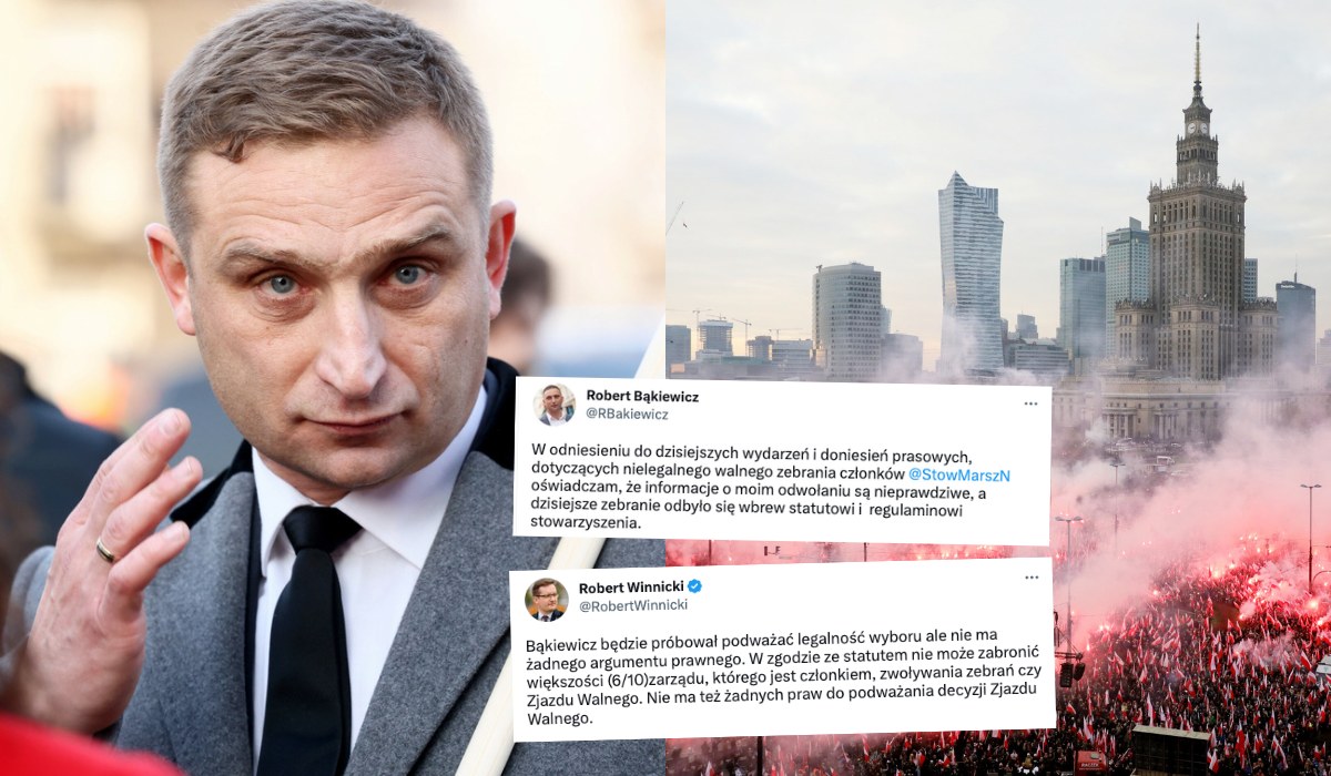 Robert Bąkiewicz został odwołany z funkcji prezesa Marszu Niepodległości, co nie do końca mu się spodobało