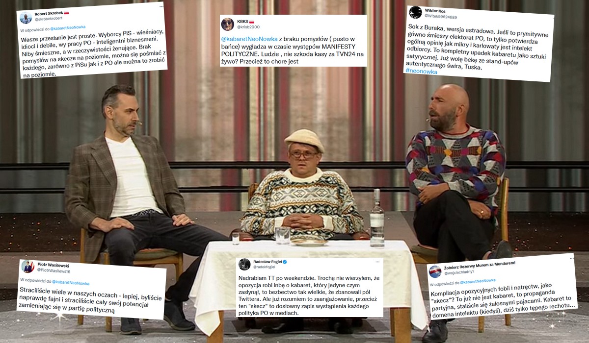 Neo-Nówka zrobiła skecz o kłótniach politycznych Polaków, ale wnerwiła głównie zwolenników PiS