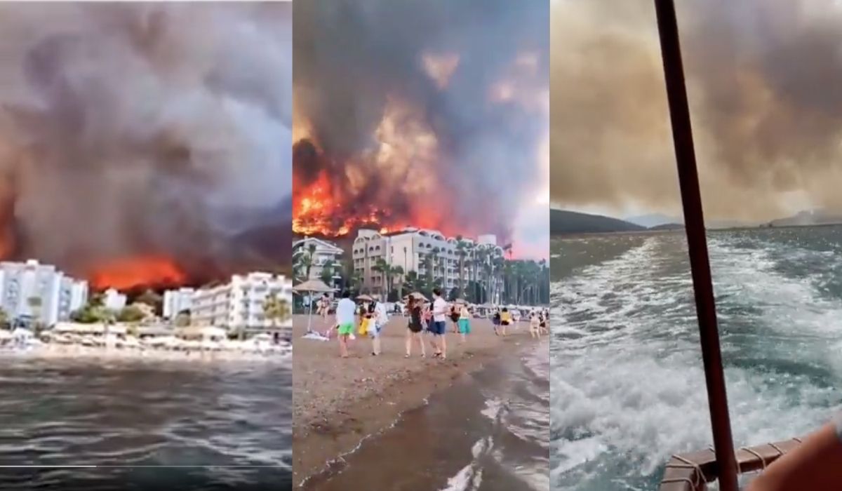 Wielkie pożary na tureckim wybrzeżu, służby ewakuowały kilkanaście wiosek