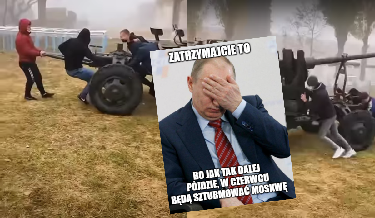 Romowie, którzy zdobyli rosyjski czołg, teraz przejęli działko przeciwlotnicze