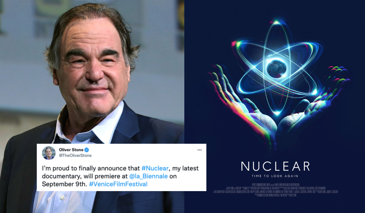 Olivier Stone nagrał film o energetyce i roli elektrowni atomowych
