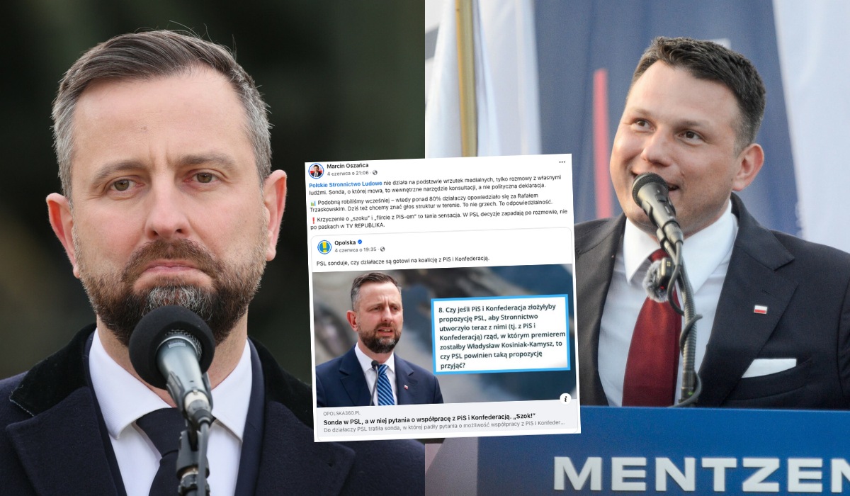 Politycy PSL dostali do wypełnienia ankietę o potencjalnej współpracy z Konfederacją