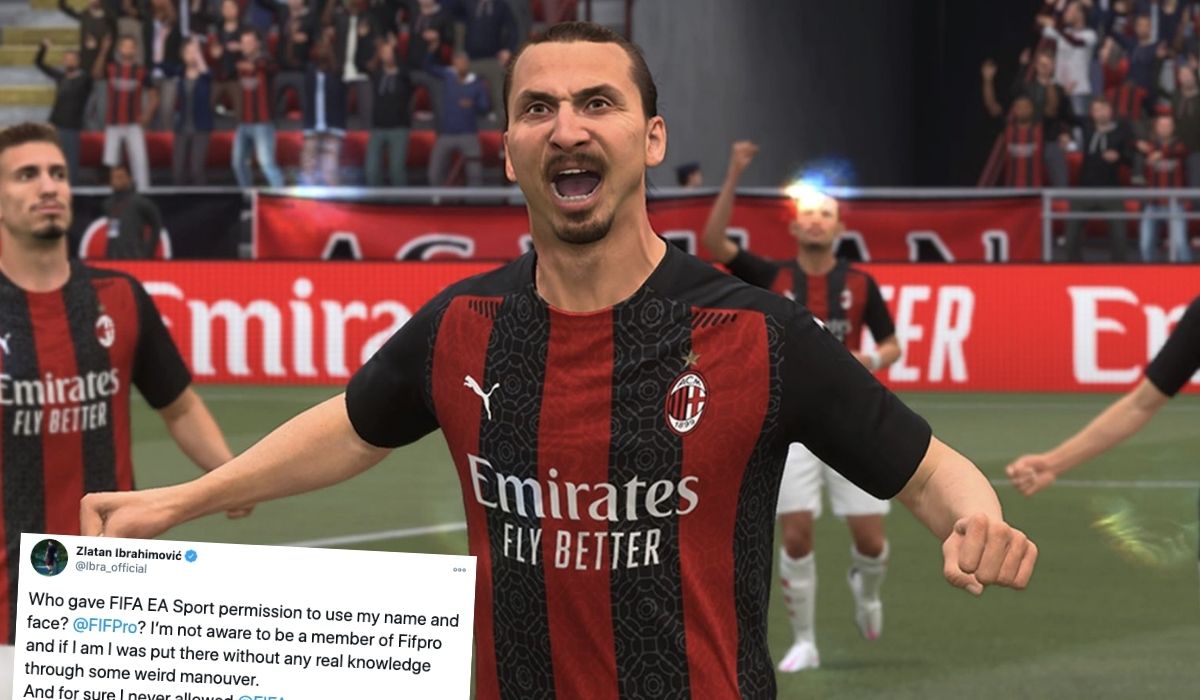 Zlatan miał żal o wykorzystanie jego wizerunku w grze bez pytania o zgodę, EA odpowiada, że nie musieli pytać
