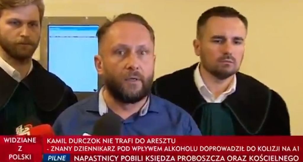 Jest decyzja sądu: Durczok nie trafi do aresztu. "Bardzo, bardzo wszystkich przepraszam"