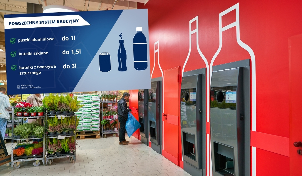 Rząd zapowiada system kaucji za opakowania po napojach, ma być "przyjazny i bezparagonowy"
