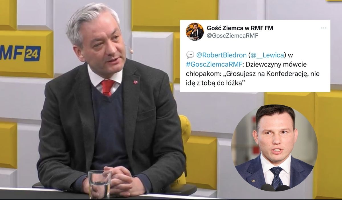 Biedroń zachęca dziewczyny, żeby nie szły do łóżka z wyborcami Konfederacji