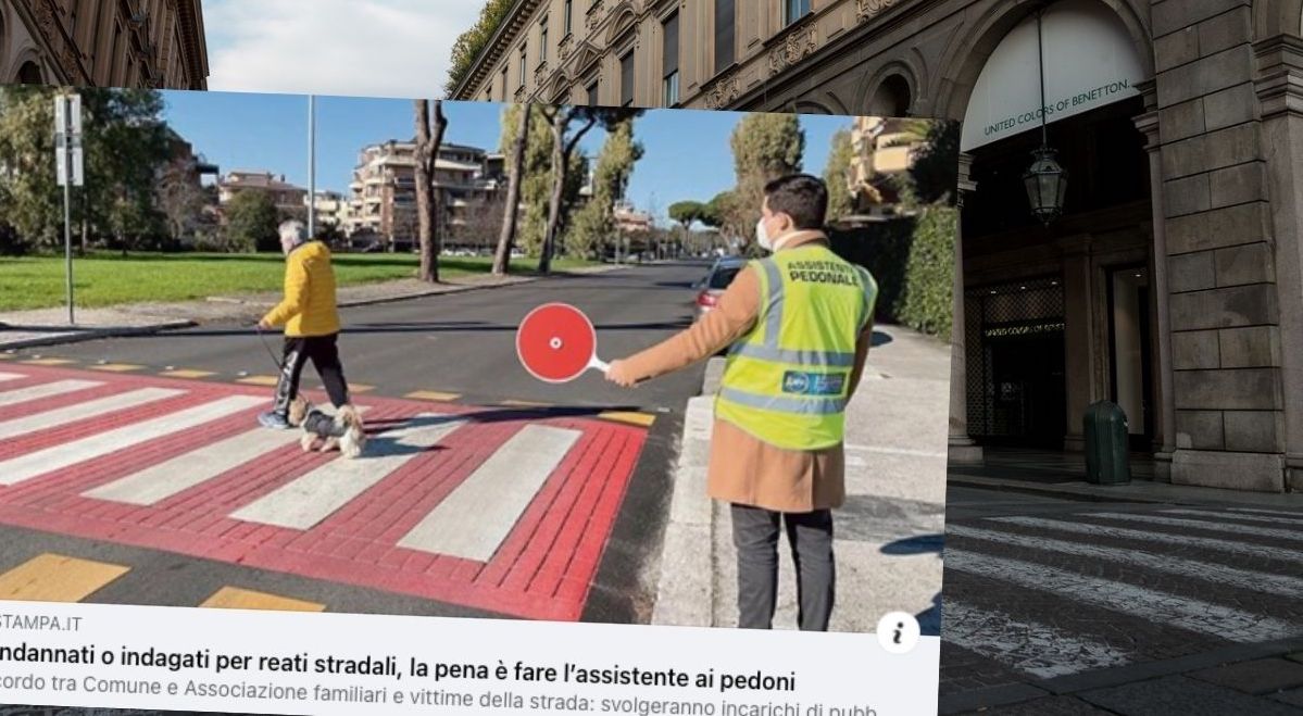 Włochy: sprawcy wypadków będą w ramach zadośćuczynienia asystować pieszym