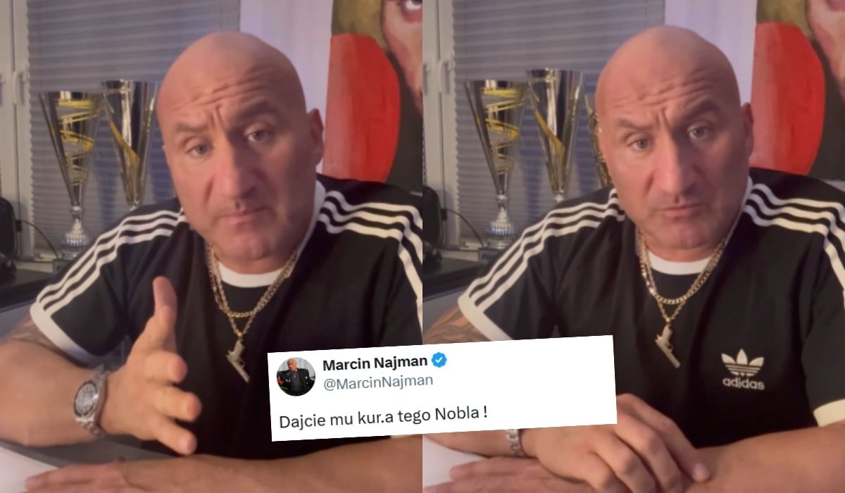 Najman ostro o sytuacji geopolitycznej: "dajcie mu, k*urwa, tego Nobla"