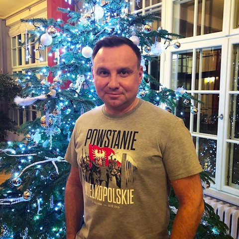 Andrzej Duda złapał trochę masy:duda: