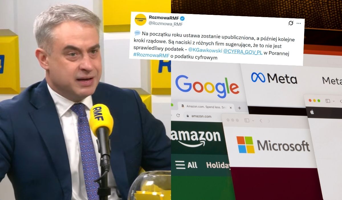 Minister cyfryzacji przyznaje, że są naciski, żeby nie wprowadzać podatku dla gigantów technologicznych