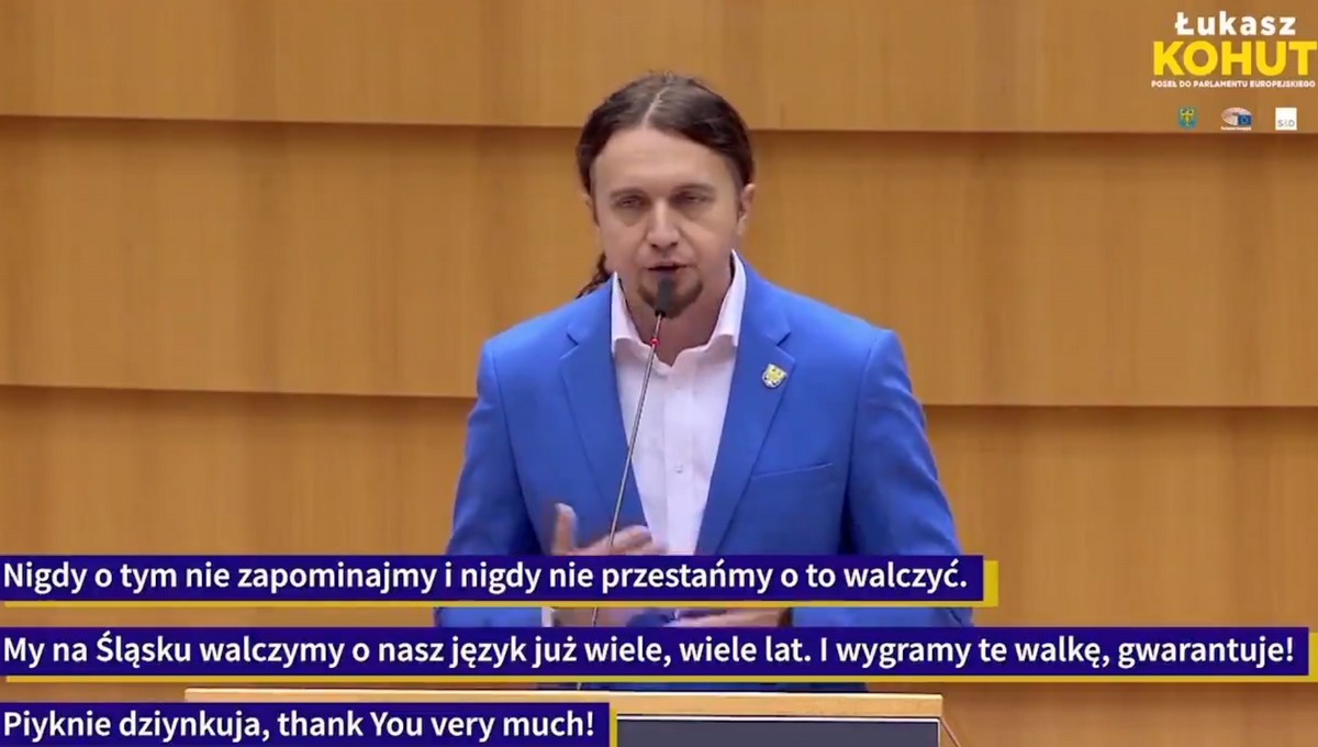 Europoseł zaczął mówić śląską gadką w europarlamencie i nieco zaskoczył tłumaczy