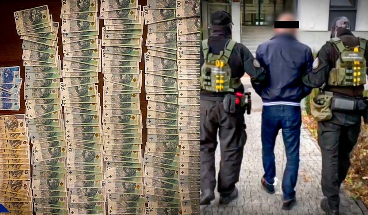 Wielka akcja CBŚP, dojechali oszustów podatkowych, którzy okradali Polskę na 160 mln zł
