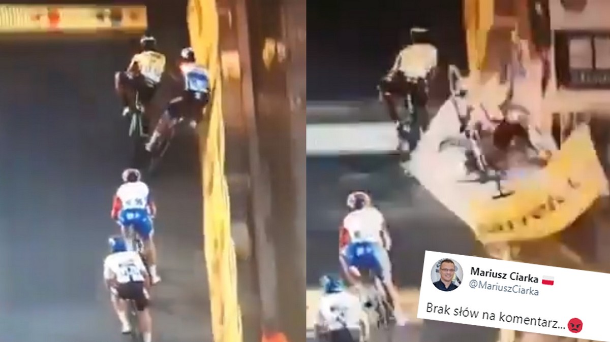 Sprawca wypadku na Tour de Pologne komentuje nagranie: nienawidzę tego, co się stało