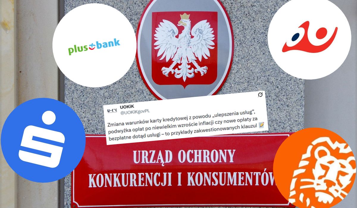 Cztery banki dostały lanie od UOKiK za niecne klauzule w swoich umowach