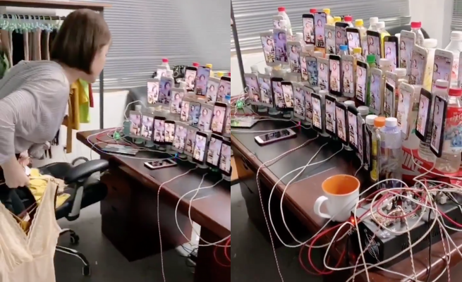 E-commerce w Chinach: kobieta sprzedaje sukienki, streamując na 40 serwisach jednocześnie