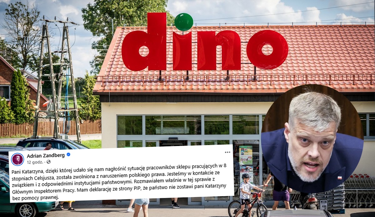 Sochaczew: kierowniczka Dino miała zostać zwolniona za wpuszczenie Zandberga na interwencję poselską