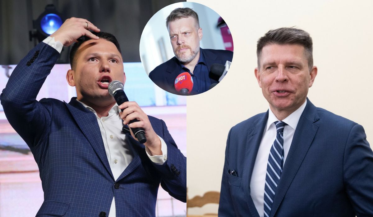 Petru śmieszkuje z Mentzena, że co to za wolnościowiec, który chce przymusowego poboru do woja