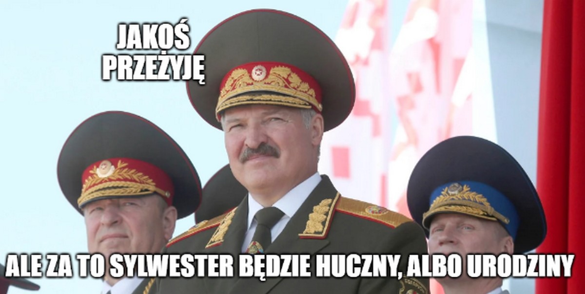 Łukaszenka nieśmiało i po cichutku, ale jednak sam się zaprzysiągł na prezydenta