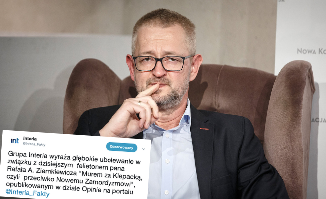 Ziemkiewicz stracił kolumnę w Interii po felietonie, w którym namawiał do strzelania do LGBT