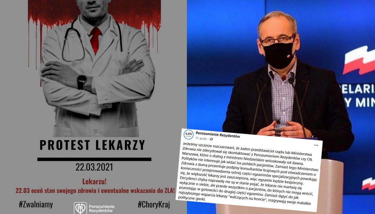 Zaczął się strajk tysięcy lekarzy, minister zdrowia na razie udaje, że nie