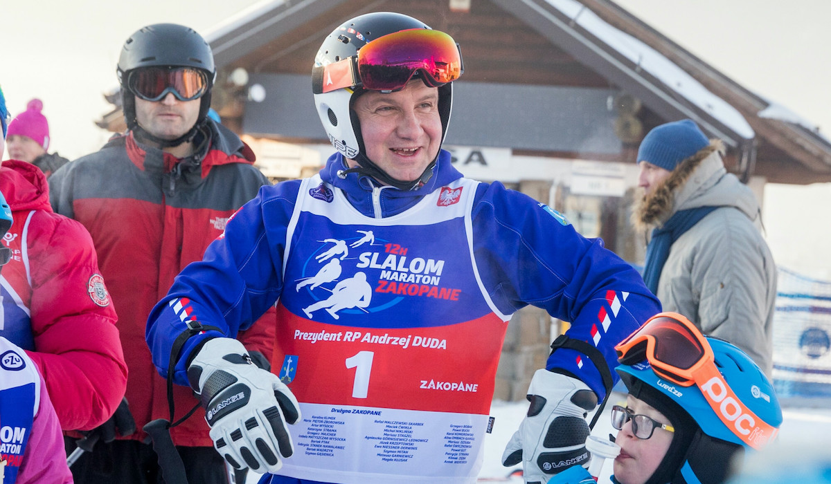 Prezydent już kończy kwarantannę i rusza do Zakopanego na maraton narciarski
