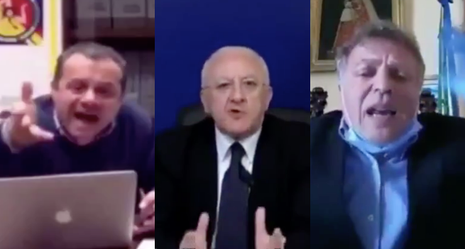 Burmistrzowie włoskich miast wrzeszczą na ludzi łamiących kwarantannę