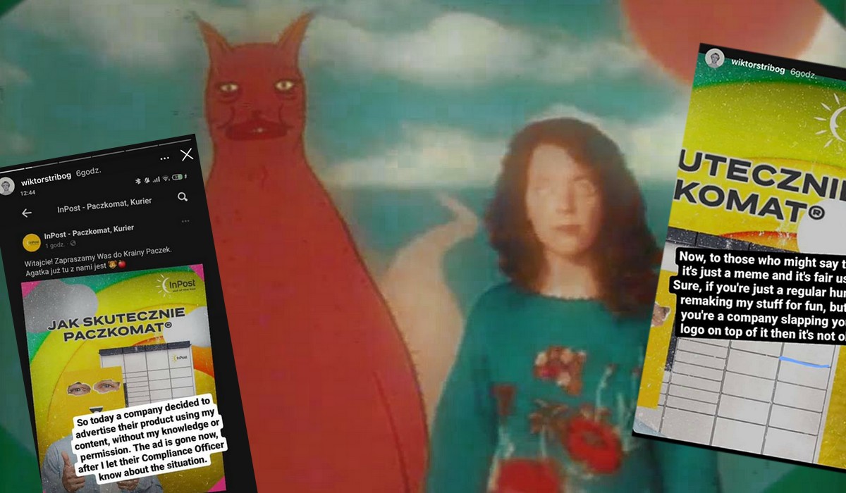 InPost zrobił reklamę w stylu "Krainy Grzybów", co niespecjalnie spodobało się autorowi projektu