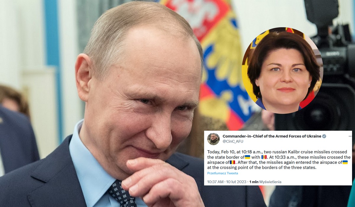 Nad Mołdawią przeleciały rosyjskie rakiety, rząd podał się do dymisji