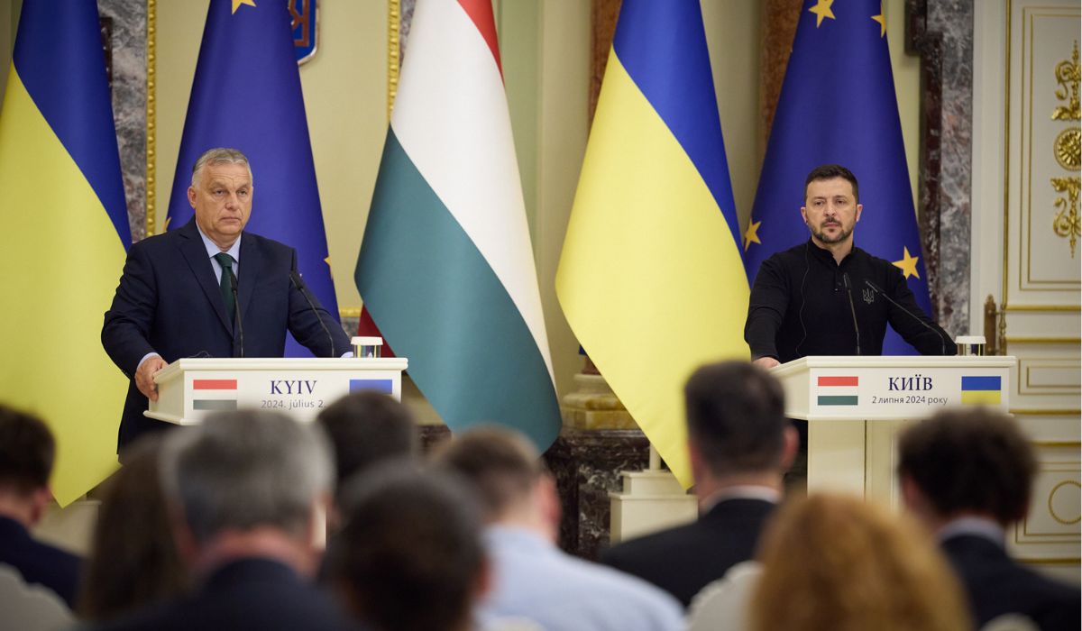 Orban przyjechał do Kijowa i zaproponował Zełenskiemu, żeby może wstrzymali jednak ogień