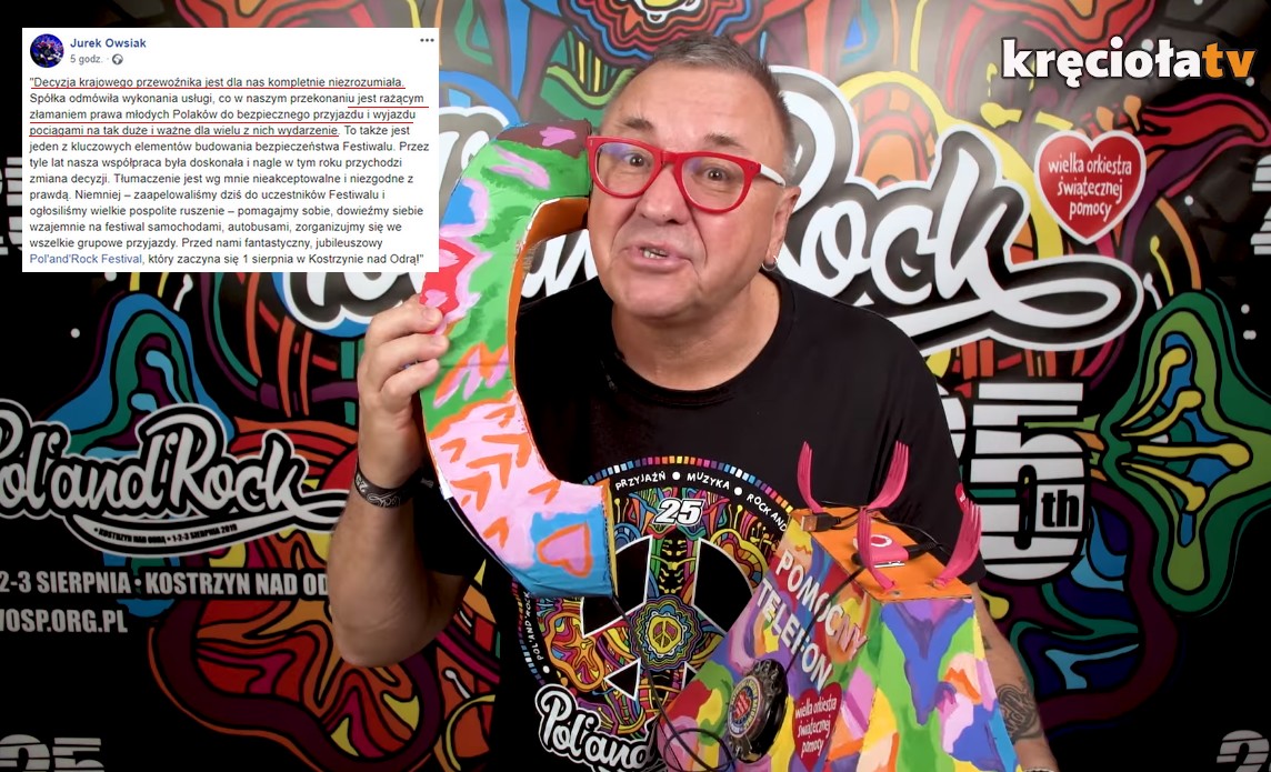 Dodatkowe połączenia na festiwal muzyczny WOŚP w tym roku nagle się skończyły