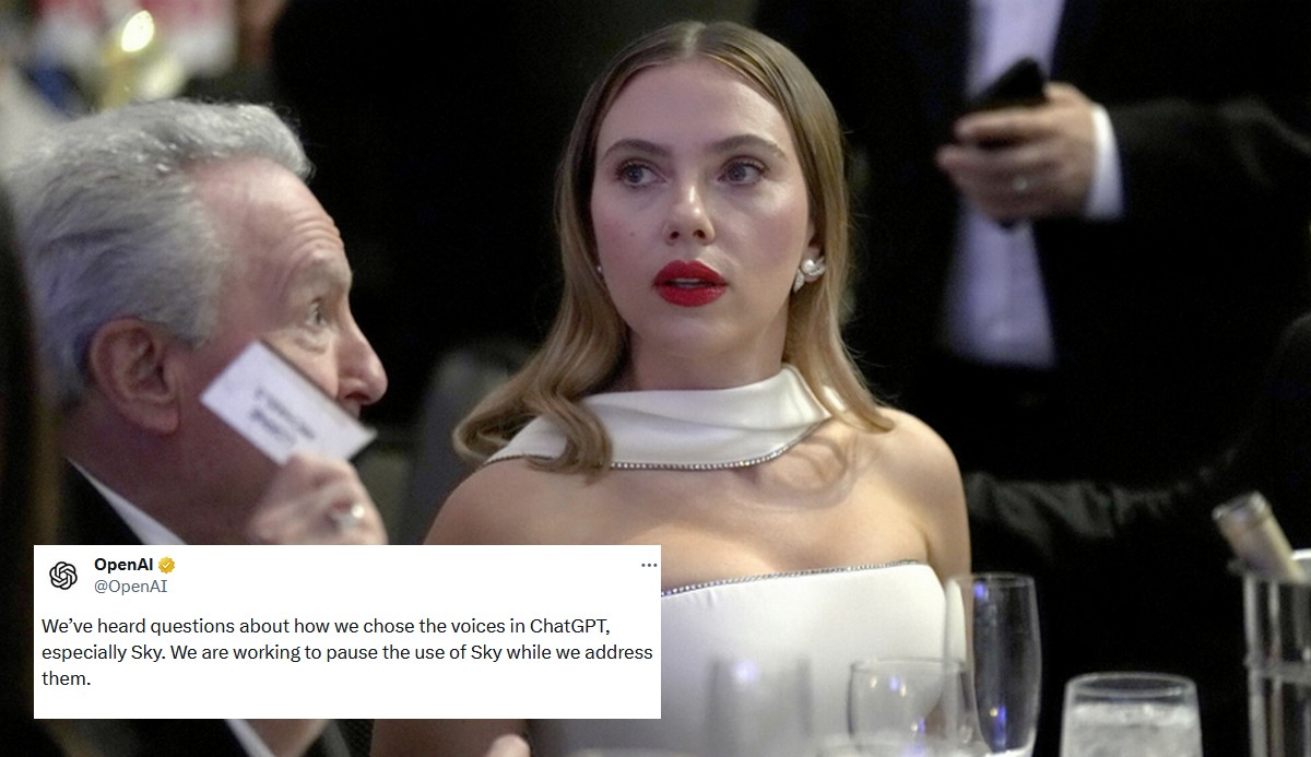 Scarlett Johansson dociska OpenAI, oskarża firmę o kradzież jej głosu w celach marketingowych
