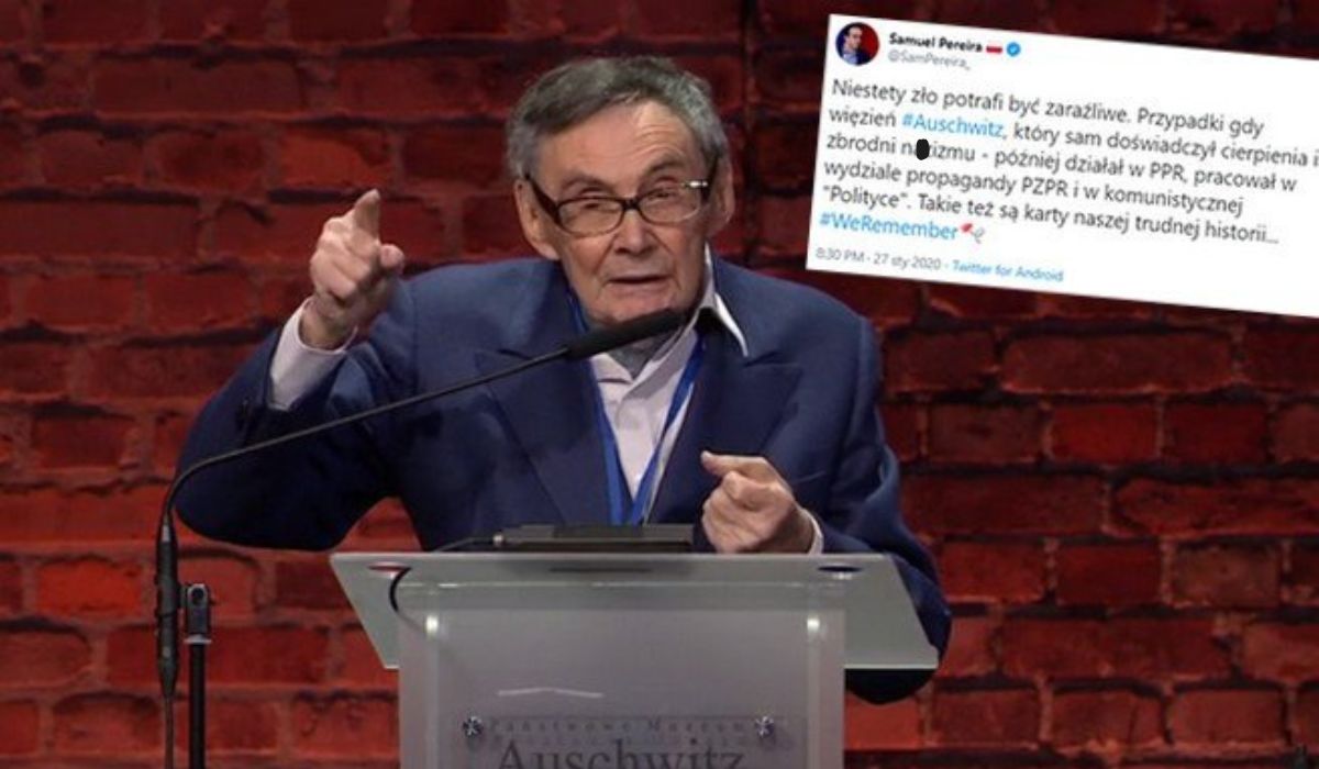 Pereira do byłego więźnia Auschwitz: niestety zło potrafi być zaraźliwe