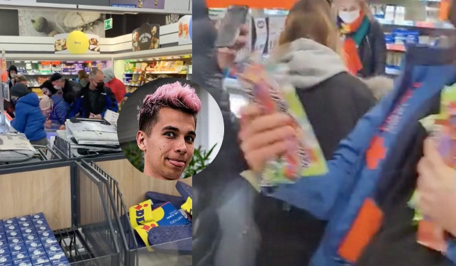 Poranny szturm na Biedronki i Lidle w poszukiwaniu lodów Ekipy. Zniknęły w 5 minut ¯\_(ツ)_/¯