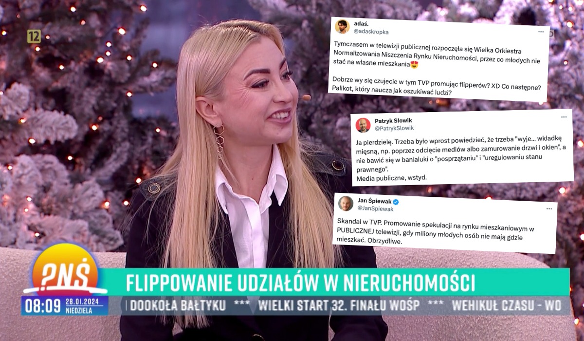 Promowanie flipperów mieszkań w Pytaniu na Śniadanie okazało się lekkim przegięciem pały