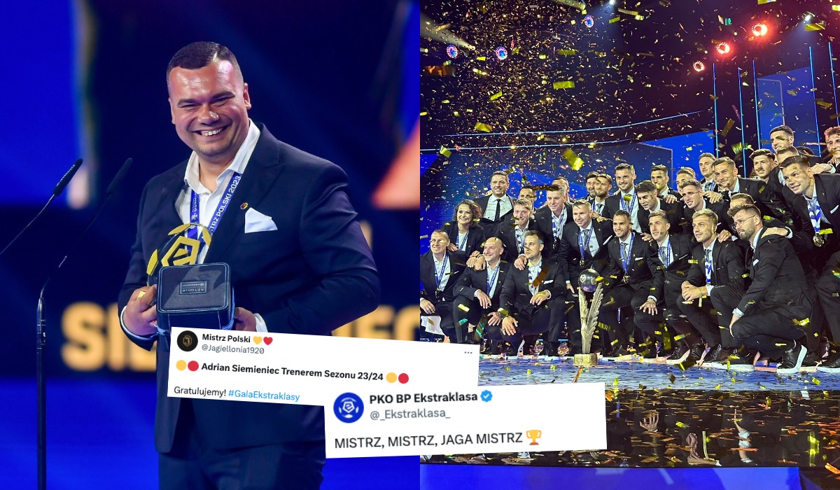 Jagiellonia Białystok odpięła wrotki i zgarnęła trzy statuetki na Gali Ekstraklasy