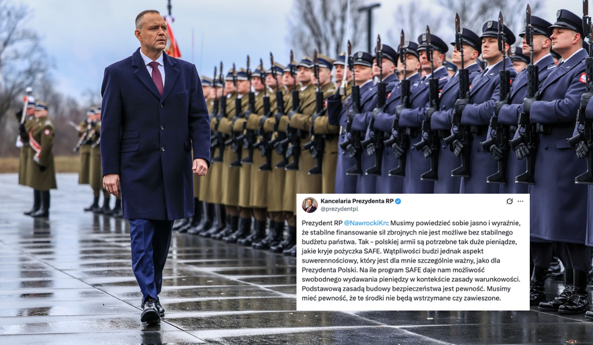Większość Polaków uważa, że prezydent powinien podpisać ustawę o SAFE, on sam drży o suwerenność