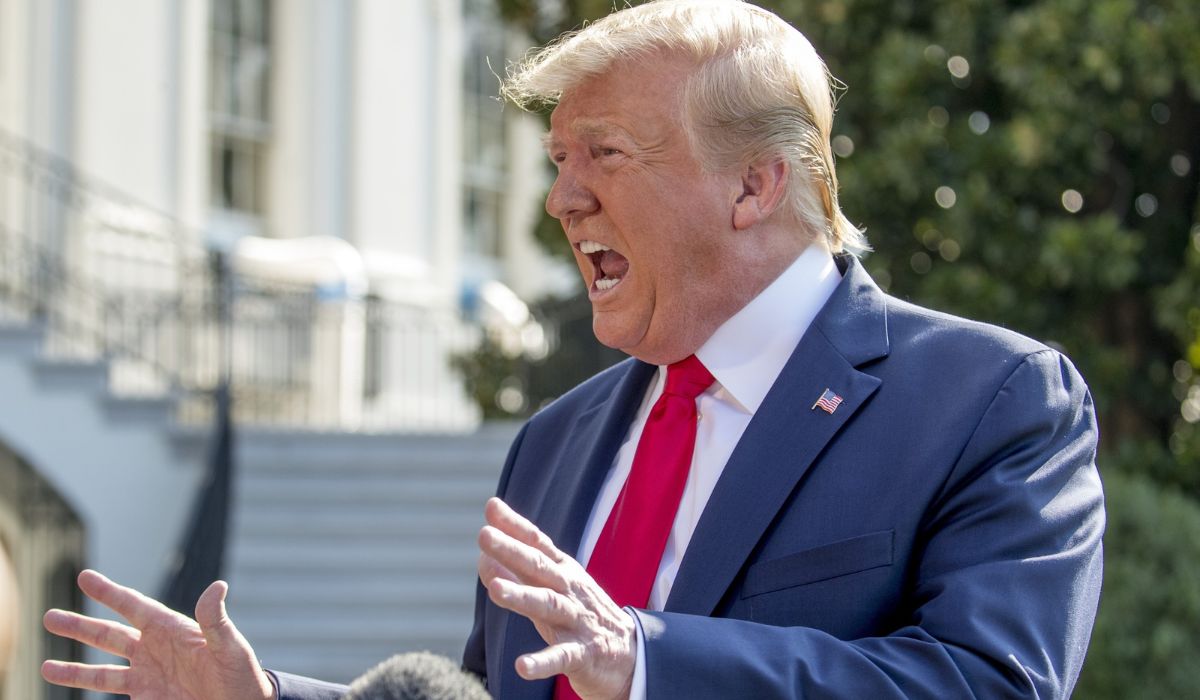 USA: Trumpowi skoczyła gula na procesie i wnerwiony wyszedł z sądu