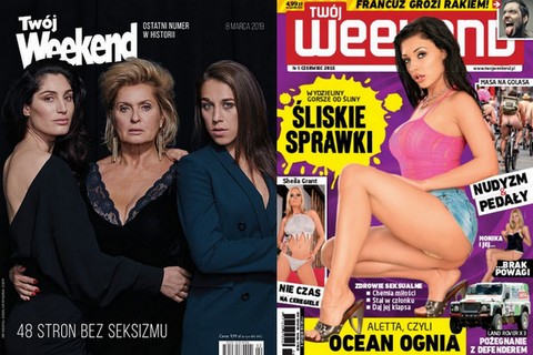 Agora kupiła Twój Weekend, żeby zrobić feministyczne wydanie