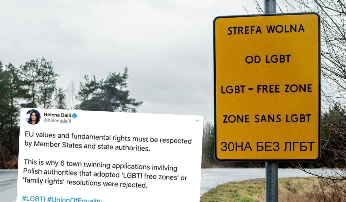 6 polskich miast nie dostanie unijnych pieniędzy, bo ogłosiły się "strefami wolnymi od LGBT"
