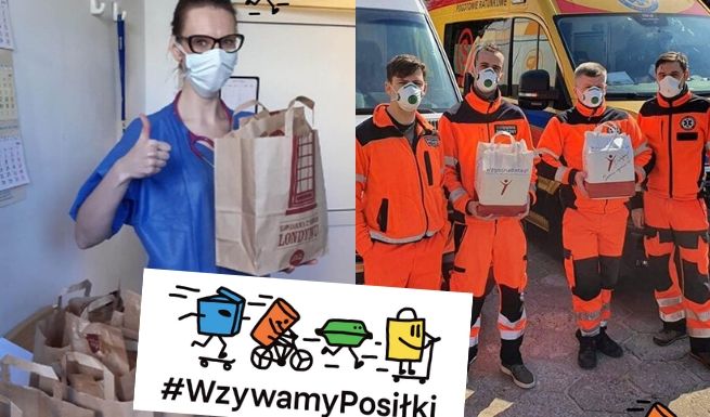 Akcja #wzywamyposiłki dostarczyła aż 230 000 posiłków dla lekarzy i personelu medycznego