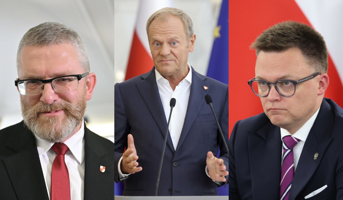 Sondaż: PiS prawie remisuje z KO, partia Hołowni szoruje po dnie, mocny wynik Brauna