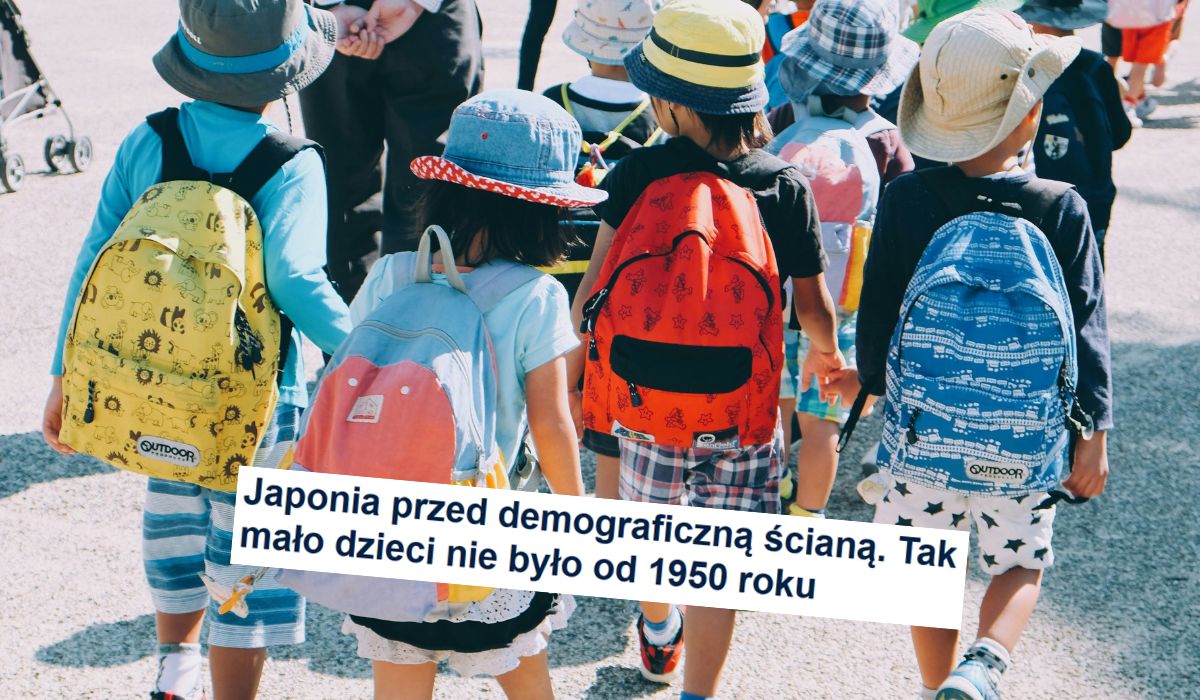 Japonia uznała walkę z katastrofą demograficzną za priorytet, bo wkrótce będzie nieodwracalna